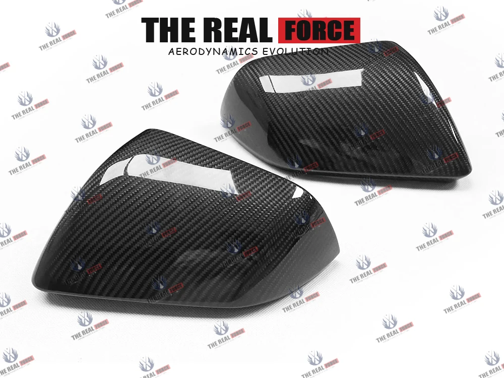 For Ford 14-22 Mustang Dry Carbon Fiber Add Stick on Side Rearview Mirror Covers - For American Version no turn signal
For Ford 14-22 Mustang Dry Carbon Fiber Add Stick on Side Rearview Mirror Covers - For American Version no turn signal