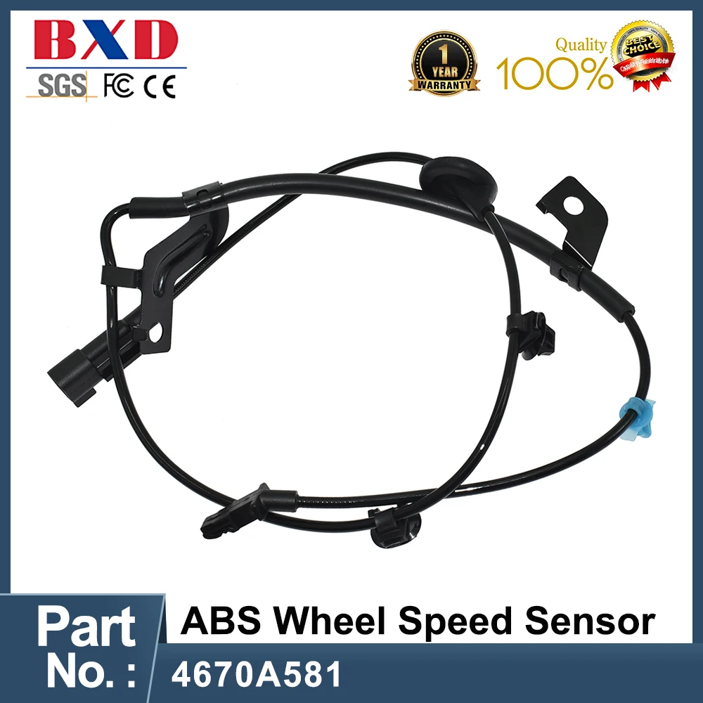 4670A581 Rear Left ABS Wheel Speed Sensor For Mitsubishi ASX Outlander II 1.8 2.0 2.2 2.4 i DI-D CW1W CW4W CW5W CX4A CX6A GA2W 
4670A581 Rear Left ABS Wheel Speed Sensor For Mitsubishi ASX Outlander II 1.8 2.0 2.2 2.4 i DI-D CW1W CW4W CW5W CX4A CX6A GA2W