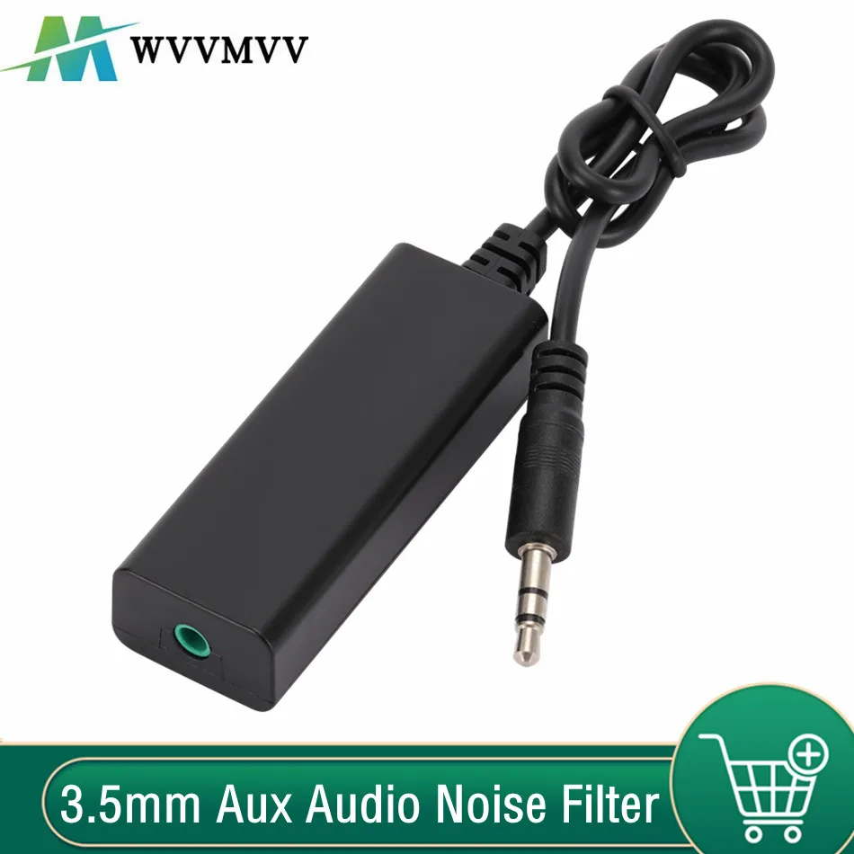 New Speaker Line 3.5mm Aux Audio Noise Filter Ground Loop Noise Isolator Eliminate for Car Stereo Audio System Home Stereo
New Speaker Line 3.5mm Aux Audio Noise Filter Ground Loop Noise Isolator Eliminate for Car Stereo Audio System Home Stereo