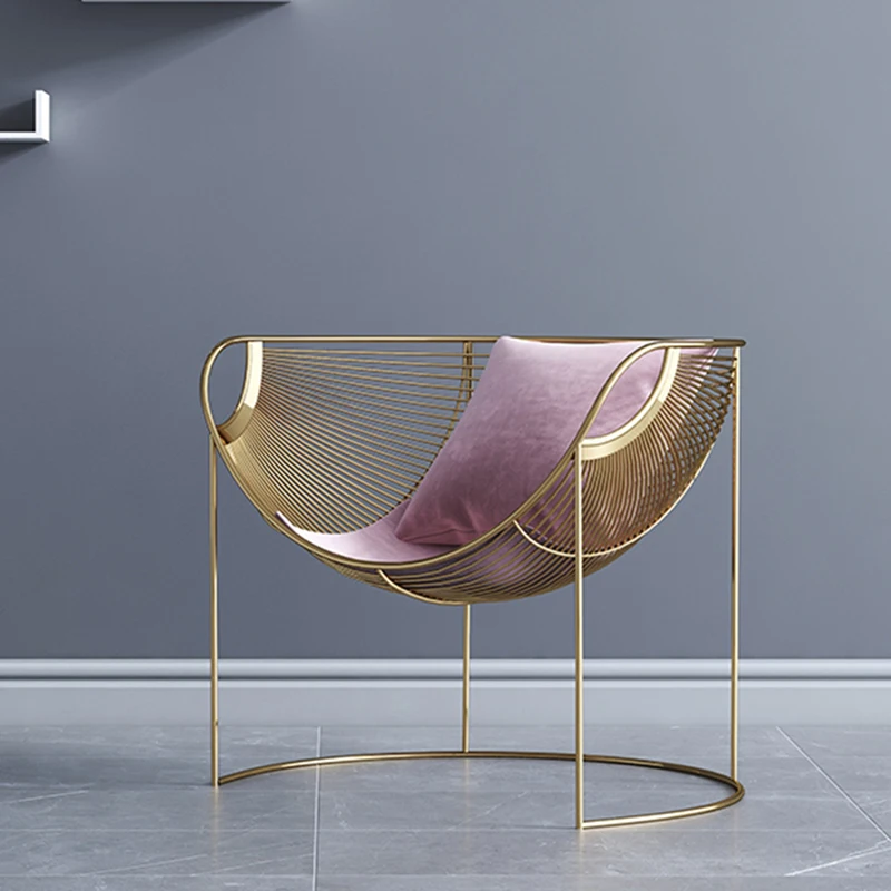 Nordic Restaurant Living Room Chairs Wrought Iron Ergonomic Patio Back Chair Modern Lounger Household Krzeslo Indoor Furniture
Nordic Restaurant Living Room Chairs Wrought Iron Ergonomic Patio Back Chair Modern Lounger Household Krzeslo Indoor Furniture