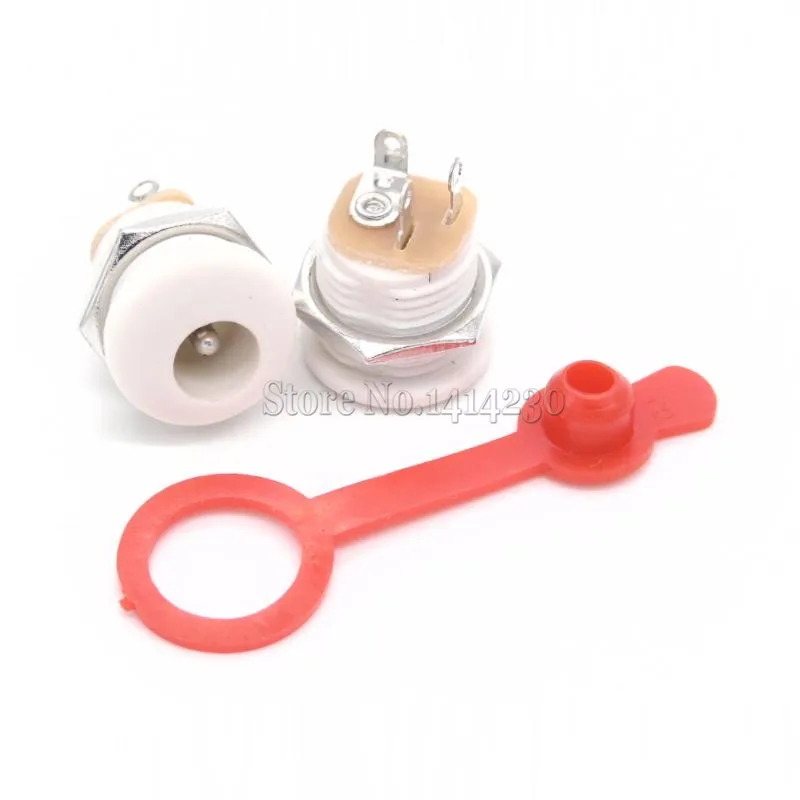 10Pcs/lot DC022 5.5*2.1 / 5.5 x 2.1mm DC Power Socket/ DC Connector Panel Mounting DC-022 With Red Waterproof cap
10Pcs/lot DC022 5.5*2.1 / 5.5 x 2.1mm DC Power Socket/ DC Connector Panel Mounting DC-022 With Red Waterproof cap