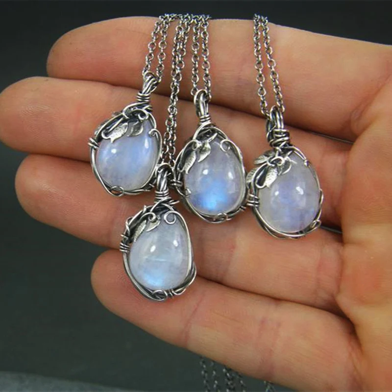 Fashion Crystal Gemstone Pendant Necklace Artificial Gems Vintage Alloy Rattan Women Necklaces Girls Waterdrop Stone Necklace
Fashion Crystal Gemstone Pendant Necklace Artificial Gems Vintage Alloy Rattan Women Necklaces Girls Waterdrop Stone Necklace