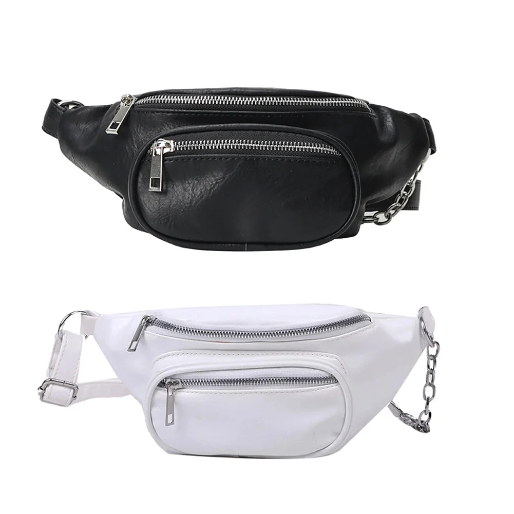 Waist Bags Multi-pocket Women Fanny Pack Female Belt Bum Bag Retro Hip-hop Chain Chest Pouch Phone Purse Wallet 
Waist Bags Multi-pocket Women Fanny Pack Female Belt Bum Bag Retro Hip-hop Chain Chest Pouch Phone Purse Wallet