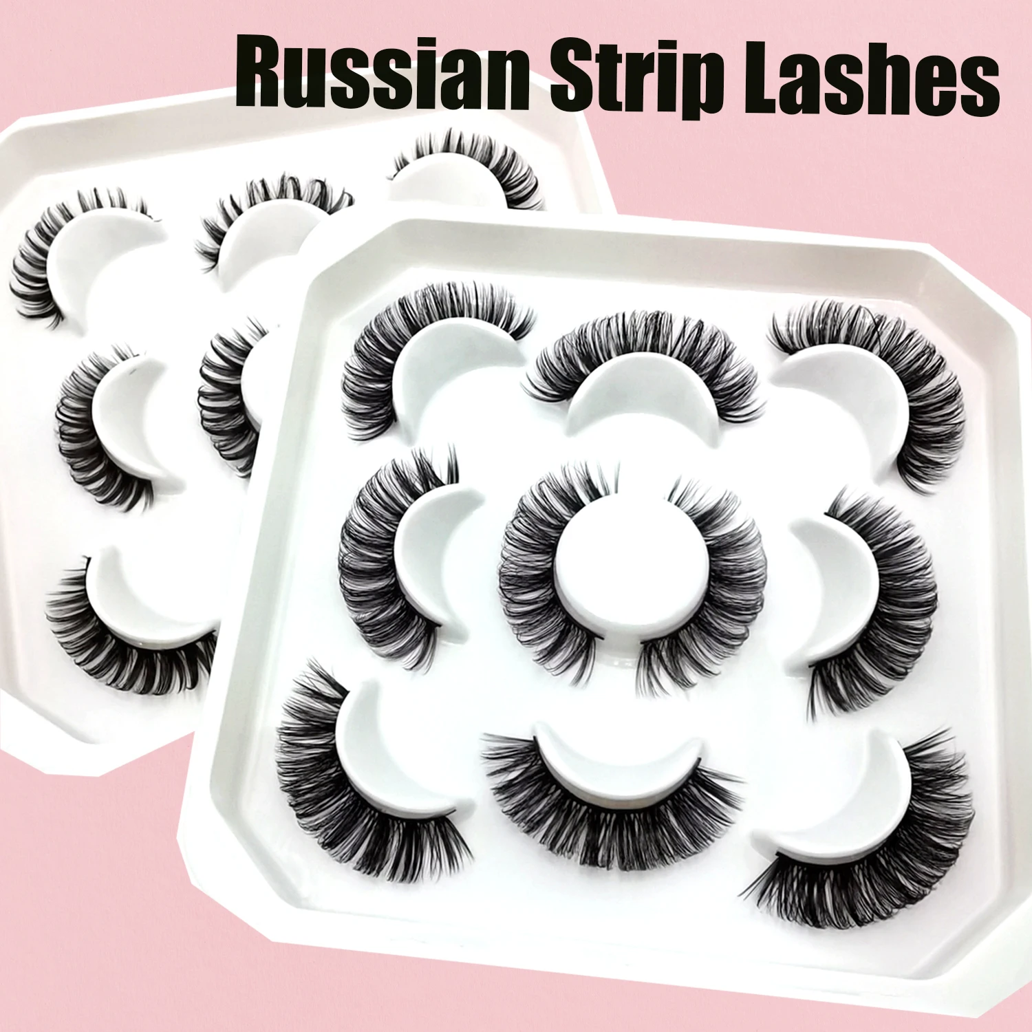 3D Faux Mink Lashes Cross Strip Eyelash Extension Natural Soft Wispy Lash False Eyelashes Russian Strip Lashes DD Curl
3D Faux Mink Lashes Cross Strip Eyelash Extension Natural Soft Wispy Lash False Eyelashes Russian Strip Lashes DD Curl