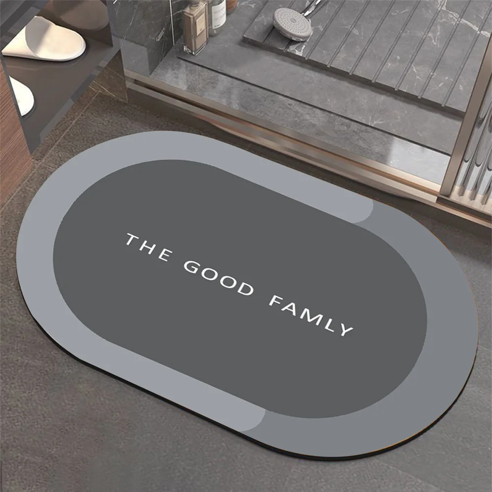 Super Absorbent Bath Mat Quick Drying Bathroom Rug Non-slip Entrance Doormat Nappa Skin Floor Mats Toilet Carpet Home Decor
Super Absorbent Bath Mat Quick Drying Bathroom Rug Non-slip Entrance Doormat Nappa Skin Floor Mats Toilet Carpet Home Decor