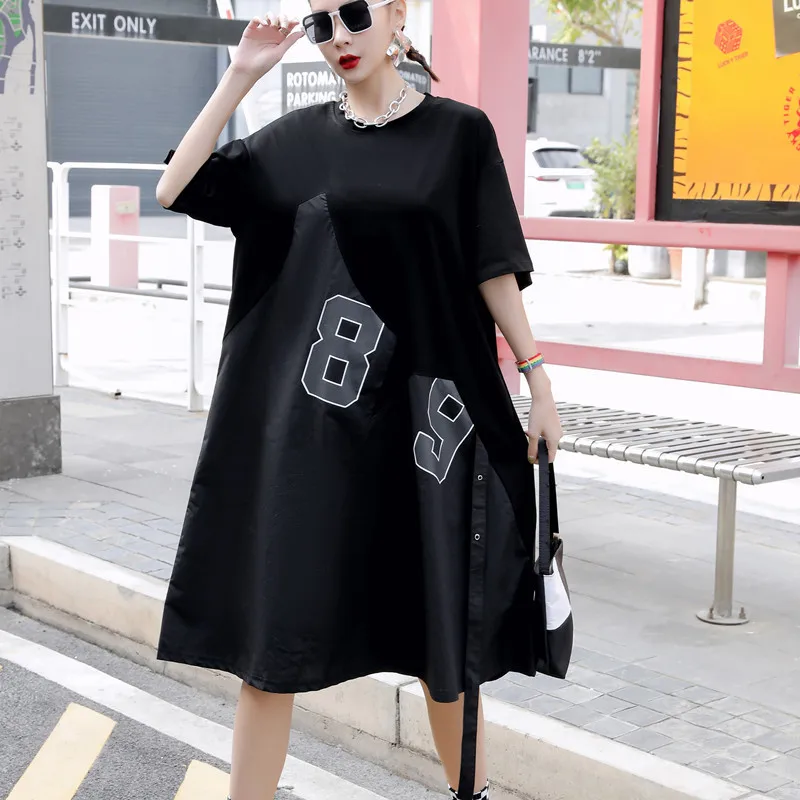 SuperAen Мода 2022 летняя креативная комбинированная цветная футболка свободного размера плюс с коротким рукавом для женщин
SuperAen Мода 2022 летняя креативная комбинированная цветная футболка свободного размера плюс с коротким рукавом для женщин