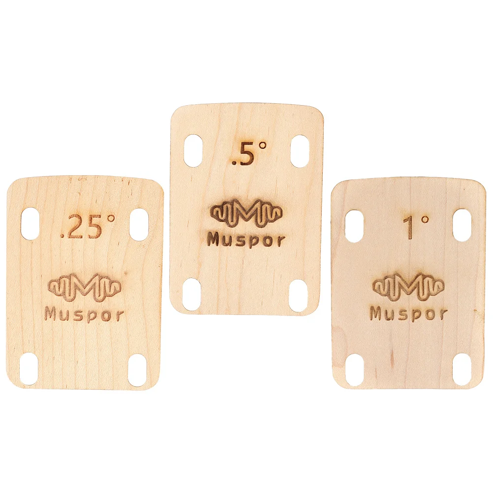 3 Pcs Guitar Neck Spacer Shims Bass Gasket Accessories Supplies Musical Sound Connection Replacement Wood
3 Pcs Guitar Neck Spacer Shims Bass Gasket Accessories Supplies Musical Sound Connection Replacement Wood