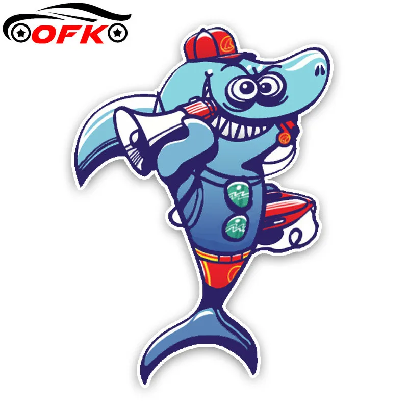 Funny and Cute Cartoon Great White Shark Car Decoration Decals Personalized Car Decals Color PVC Waterproof Decals, 17cm * 12cm
Funny and Cute Cartoon Great White Shark Car Decoration Decals Personalized Car Decals Color PVC Waterproof Decals, 17cm * 12cm