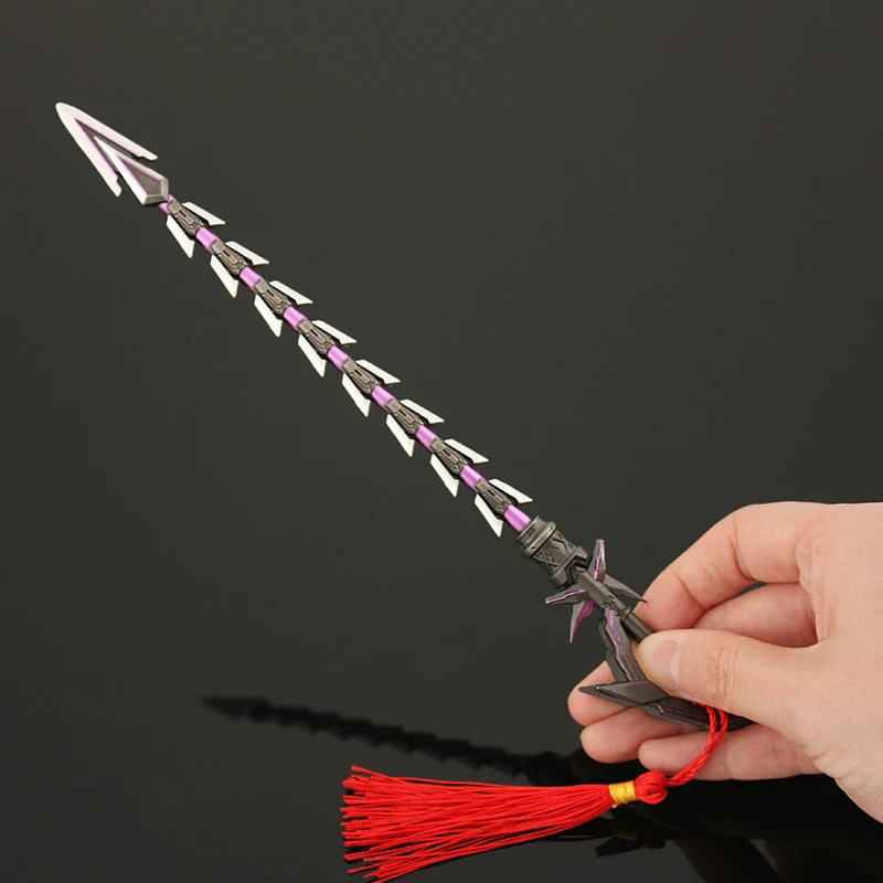 Swallowed Star Weapon Enchanting Energy Whip Game Keychain Weapon Model Thorns Iron Whip Samurai Ornaments Gift Toys for Kid
Swallowed Star Weapon Enchanting Energy Whip Game Keychain Weapon Model Thorns Iron Whip Samurai Ornaments Gift Toys for Kid