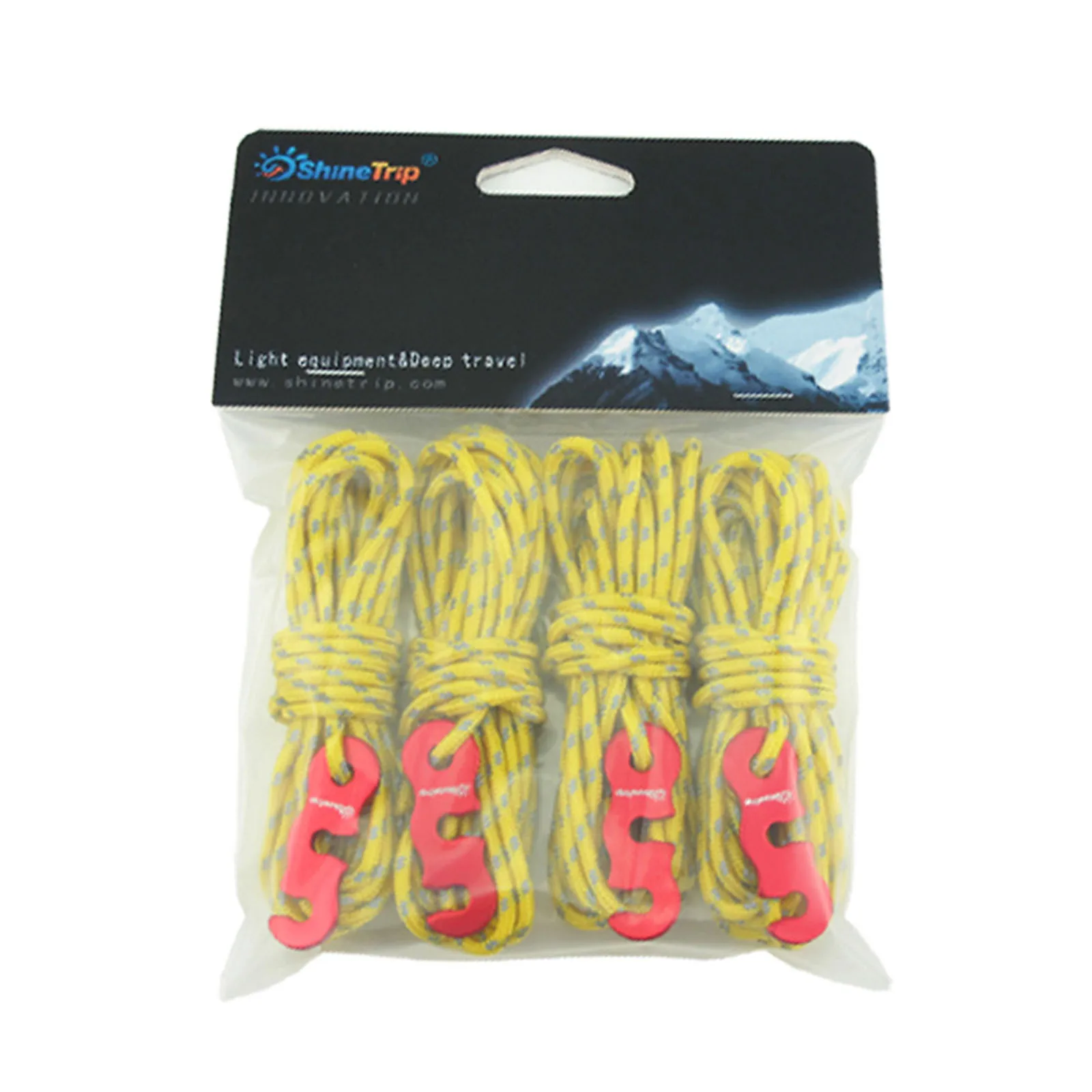 4pcs Guy Ropes 3mm Thick High-Strength Reflective Tent Guyline Rope with Aluminum Rope Tensioner for Camping Hiking Awning Tents
4pcs Guy Ropes 3mm Thick High-Strength Reflective Tent Guyline Rope with Aluminum Rope Tensioner for Camping Hiking Awning Tents