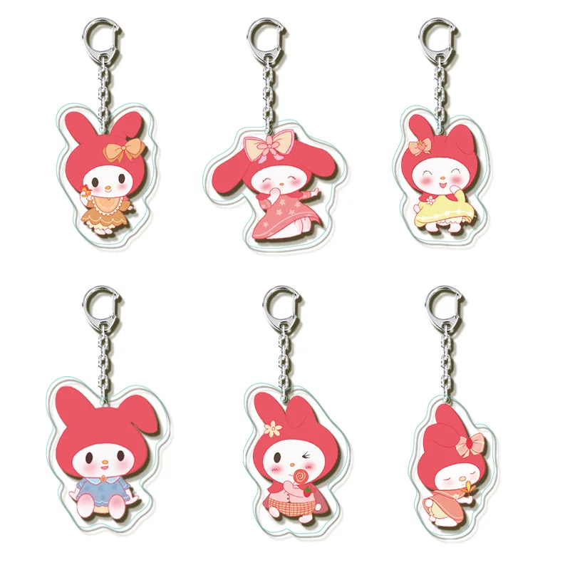 Kawaii Anime Sanrio My Melody Cinnamoroll Hellokittys Keychain Cartoon Cute Acrylic Keychain Pendant Bag Accessories Kids Toys
Kawaii Anime Sanrio My Melody Cinnamoroll Hellokittys Keychain Cartoon Cute Acrylic Keychain Pendant Bag Accessories Kids Toys
