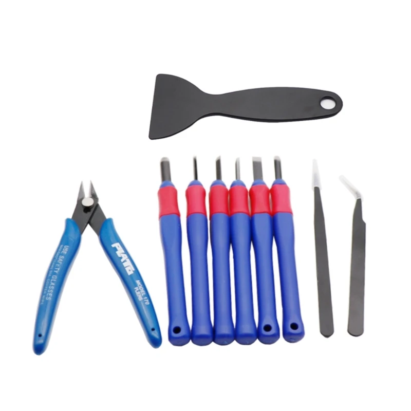 T8WC 10PCS 3D Printer Repair Tools Clean-up Tools Tweezers Pliers 3D Moulding Tool Set Remover
T8WC 10PCS 3D Printer Repair Tools Clean-up Tools Tweezers Pliers 3D Moulding Tool Set Remover