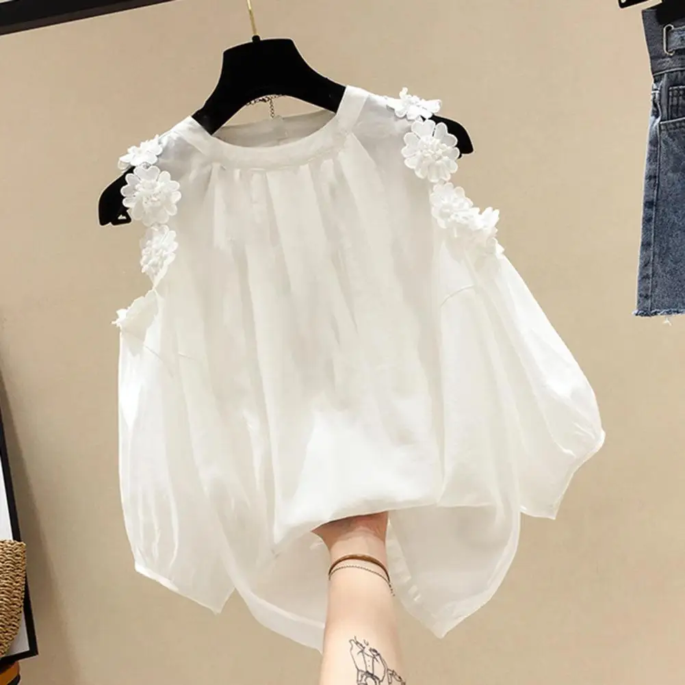 Breathable Trendy Simple Causal Summer Women Blouse Shrink Resistant Chiffon Blouse Elegant Female Clothes
Breathable Trendy Simple Causal Summer Women Blouse Shrink Resistant Chiffon Blouse Elegant Female Clothes