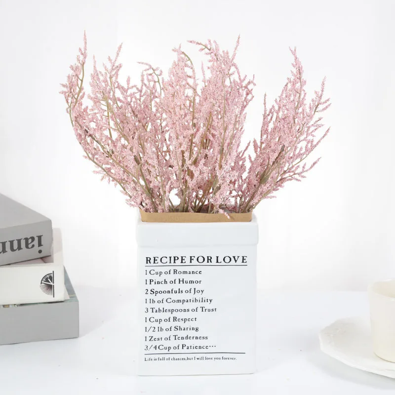 Artificial Millet Grass Bouquet Fake Plant Flower Wedding Bridal Bouquet Indoor Outdoor Home Living Room Decoration Office Table
Artificial Millet Grass Bouquet Fake Plant Flower Wedding Bridal Bouquet Indoor Outdoor Home Living Room Decoration Office Table