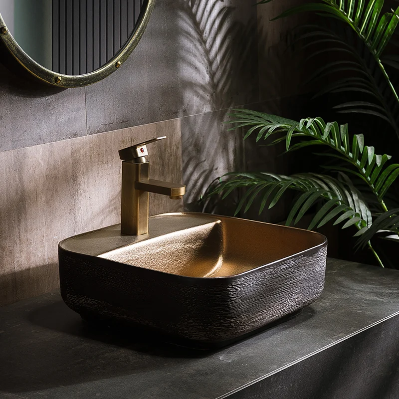 Bthroom Counter Top Wash Basin Cloakroom Hand Painted Vessel Sink bathroom sinks
Bthroom Counter Top Wash Basin Cloakroom Hand Painted Vessel Sink bathroom sinks