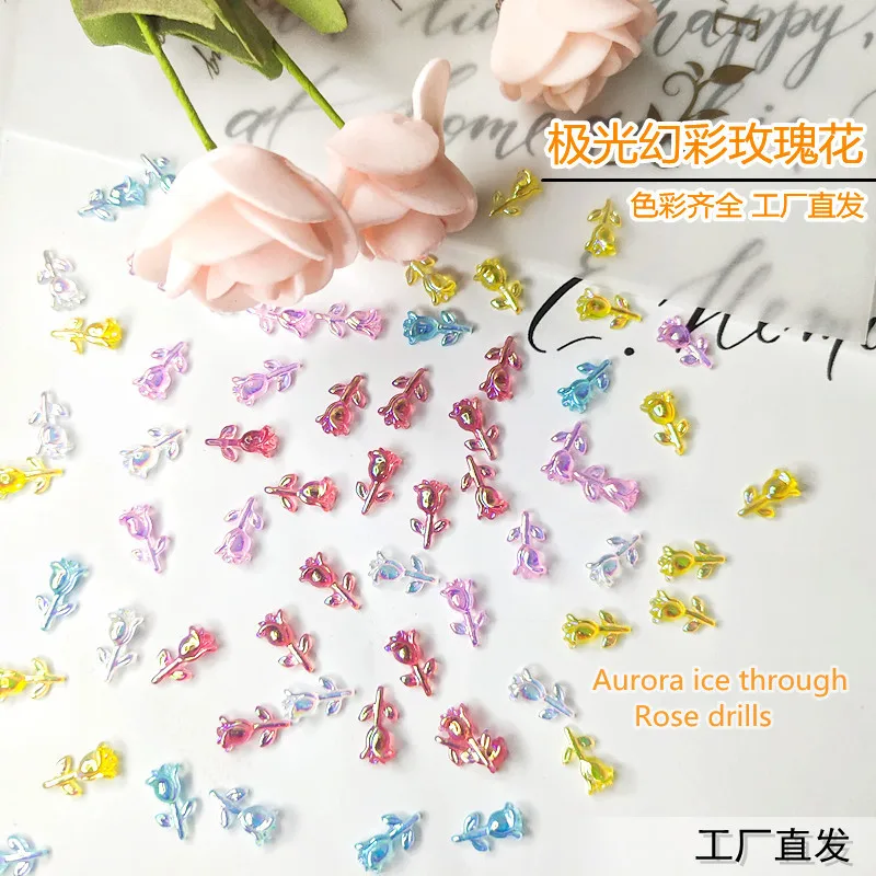 2022 20pcs Rose Flower Shaped Charms For Nail Art,New Trendy Cyan/Pink/Blue/Clear/Red Nail Charms Decorations Resin Nail Jewelry
2022 20pcs Rose Flower Shaped Charms For Nail Art,New Trendy Cyan/Pink/Blue/Clear/Red Nail Charms Decorations Resin Nail Jewelry