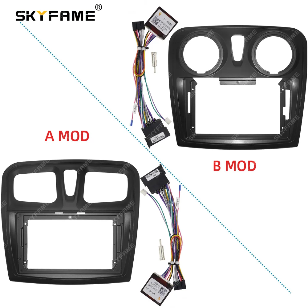 SKYFAME Car Frame Fascia Adapter Canbus Box For Renault Logan Sandero Duster Symbol Android Radio Dask Fitting Panel Kit
SKYFAME Car Frame Fascia Adapter Canbus Box For Renault Logan Sandero Duster Symbol Android Radio Dask Fitting Panel Kit