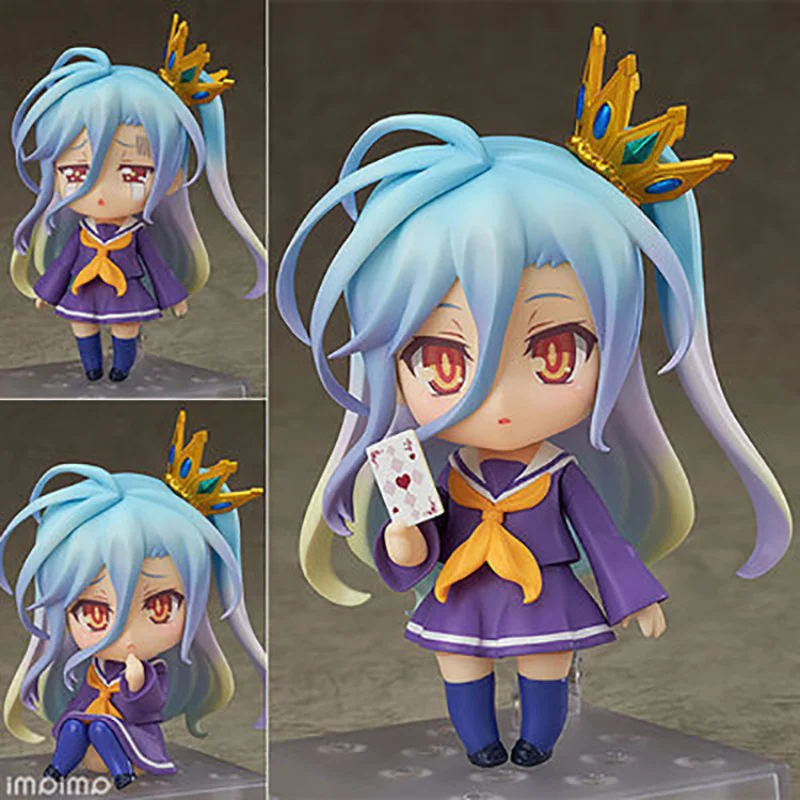 10Cm Kawaii Anime No Game No Life Anime Figure Shiro Pvc Nendoroid Action Figures Collectible Model Toys Birthday Gift for Fans
10Cm Kawaii Anime No Game No Life Anime Figure Shiro Pvc Nendoroid Action Figures Collectible Model Toys Birthday Gift for Fans