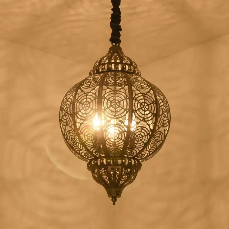 Single Pendant Light 2021 New Arrive Oriental Style Moroccan Decorative Antique Pendant Lamp Champagne Colour
Single Pendant Light 2021 New Arrive Oriental Style Moroccan Decorative Antique Pendant Lamp Champagne Colour