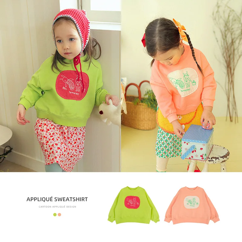 Baby Girl Spring Sweatshirts Children's Hoodies Boys Cute Pullover Cartoon Kids Long Sleeve Sweater For Girls Coat Clothing
Baby Girl Spring Sweatshirts Children's Hoodies Boys Cute Pullover Cartoon Kids Long Sleeve Sweater For Girls Coat Clothing
