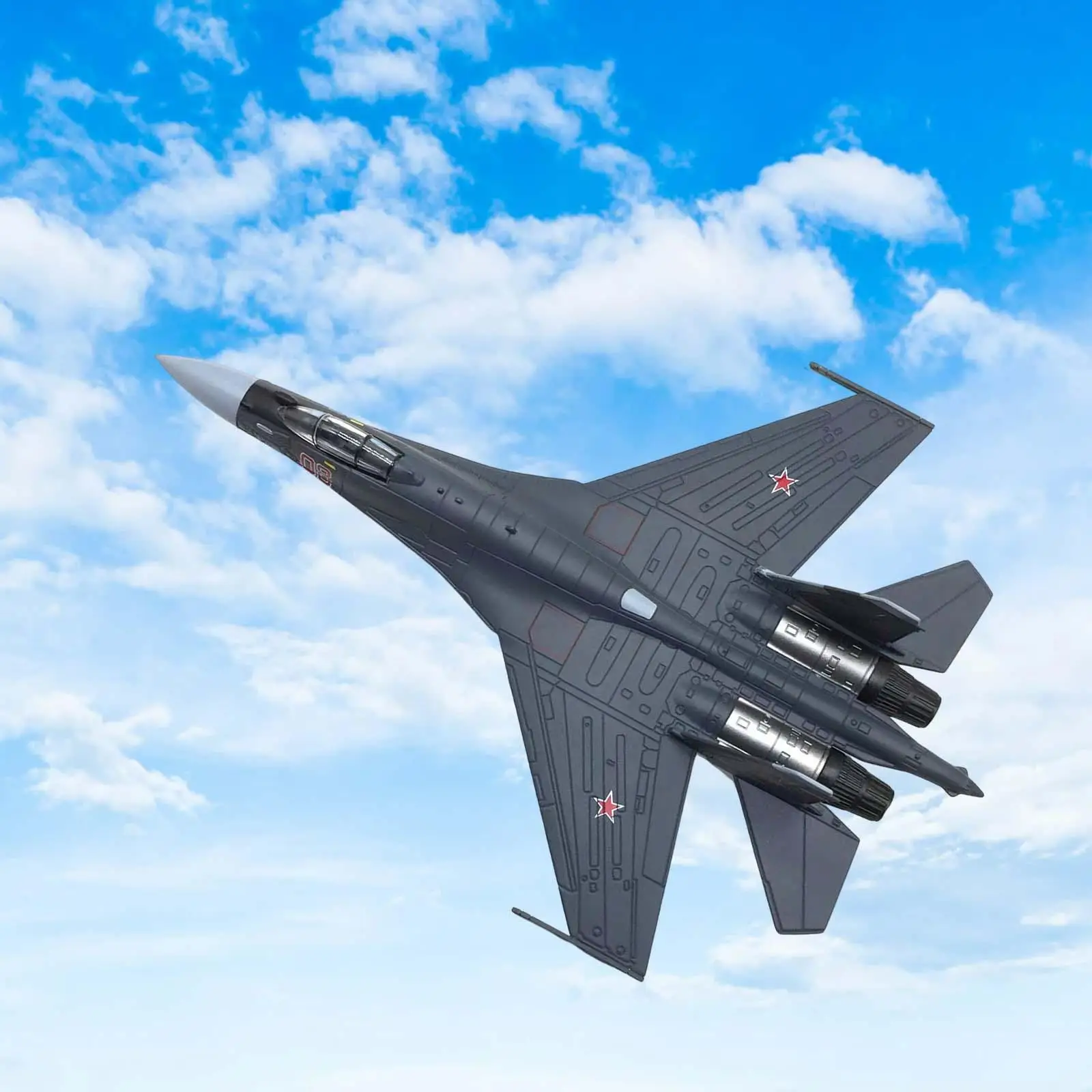 1/100 Russian Plane Model SU-35 Fighter Model for Desktop Decoration Gift
1/100 Russian Plane Model SU-35 Fighter Model for Desktop Decoration Gift