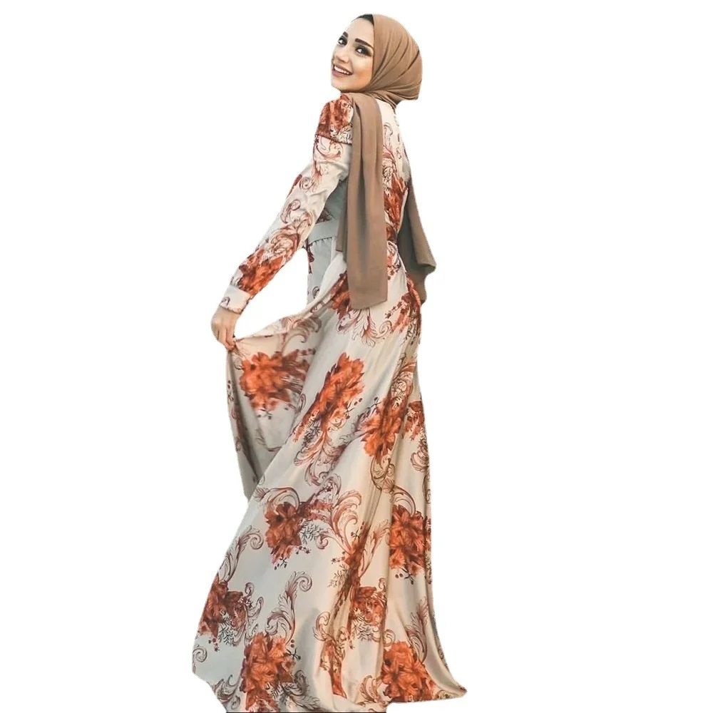 Spring New Classic Muslim Evening Outfit Women's Printed Lace Up Y2k Fashion Slim Islamic Dress For Girls Elegant Woman Dresses
Spring New Classic Muslim Evening Outfit Women's Printed Lace Up Y2k Fashion Slim Islamic Dress For Girls Elegant Woman Dresses