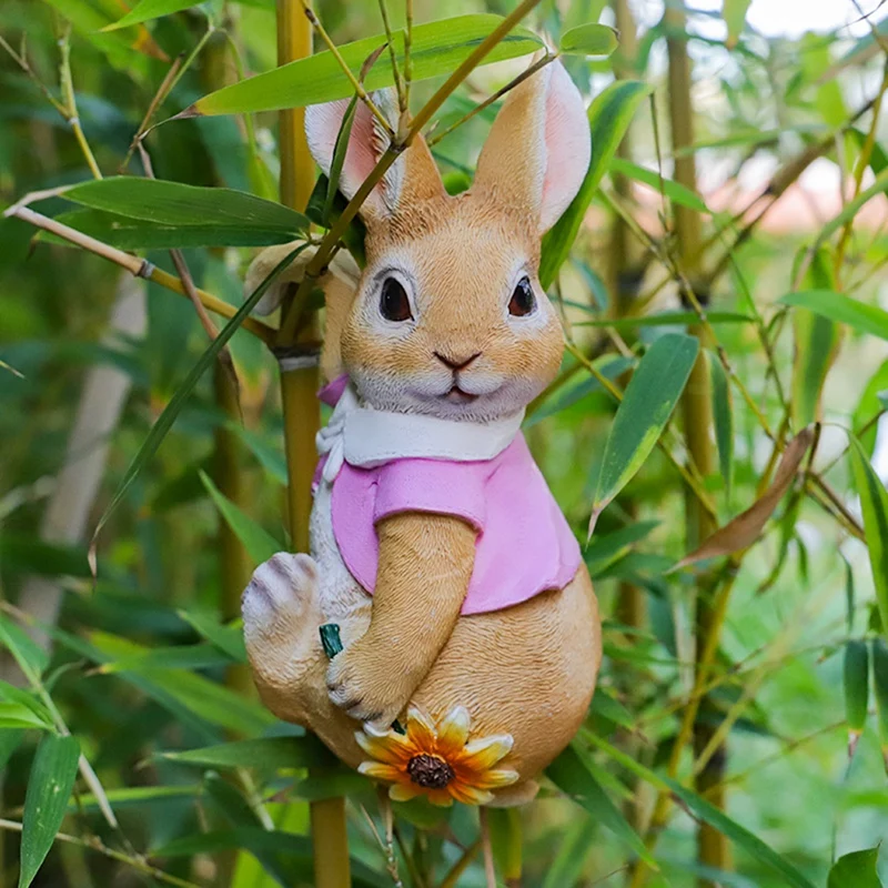 Cute Animal Rabbit Pendant Courtyard Resin Crafts Art Statues Outdoor Decor Garden Yard Cute Supplies
Cute Animal Rabbit Pendant Courtyard Resin Crafts Art Statues Outdoor Decor Garden Yard Cute Supplies