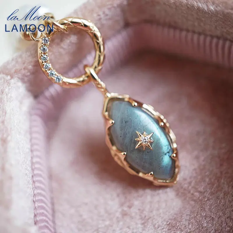 Бижутерия GULUCA в стиле ретро, ожерелье для женщин, натуральный темно-серый лабрадорит, Стерлинговое Серебро 925 пробы, золотые ювелирные изделия из вермили 
Бижутерия GULUCA в стиле ретро, ожерелье для женщин, натуральный темно-серый лабрадорит, Стерлинговое Серебро 925 пробы, золотые ювелирные изделия из вермили