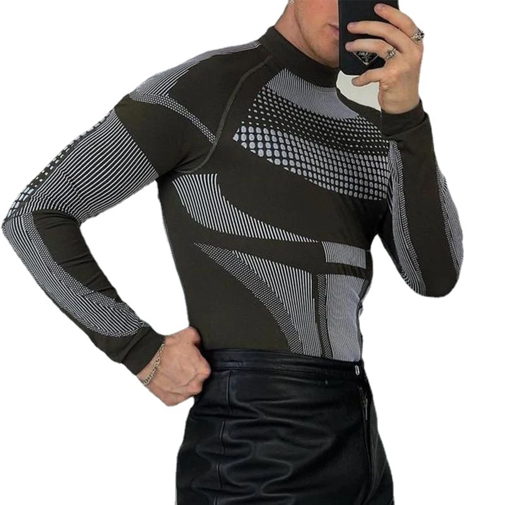 Men T-Shirt Quick Dry Elastic Comfortable Muscle Long Sleeve Breathable Top Sports Bottoming Shirt Man Clothing Training Workout
Men T-Shirt Quick Dry Elastic Comfortable Muscle Long Sleeve Breathable Top Sports Bottoming Shirt Man Clothing Training Workout