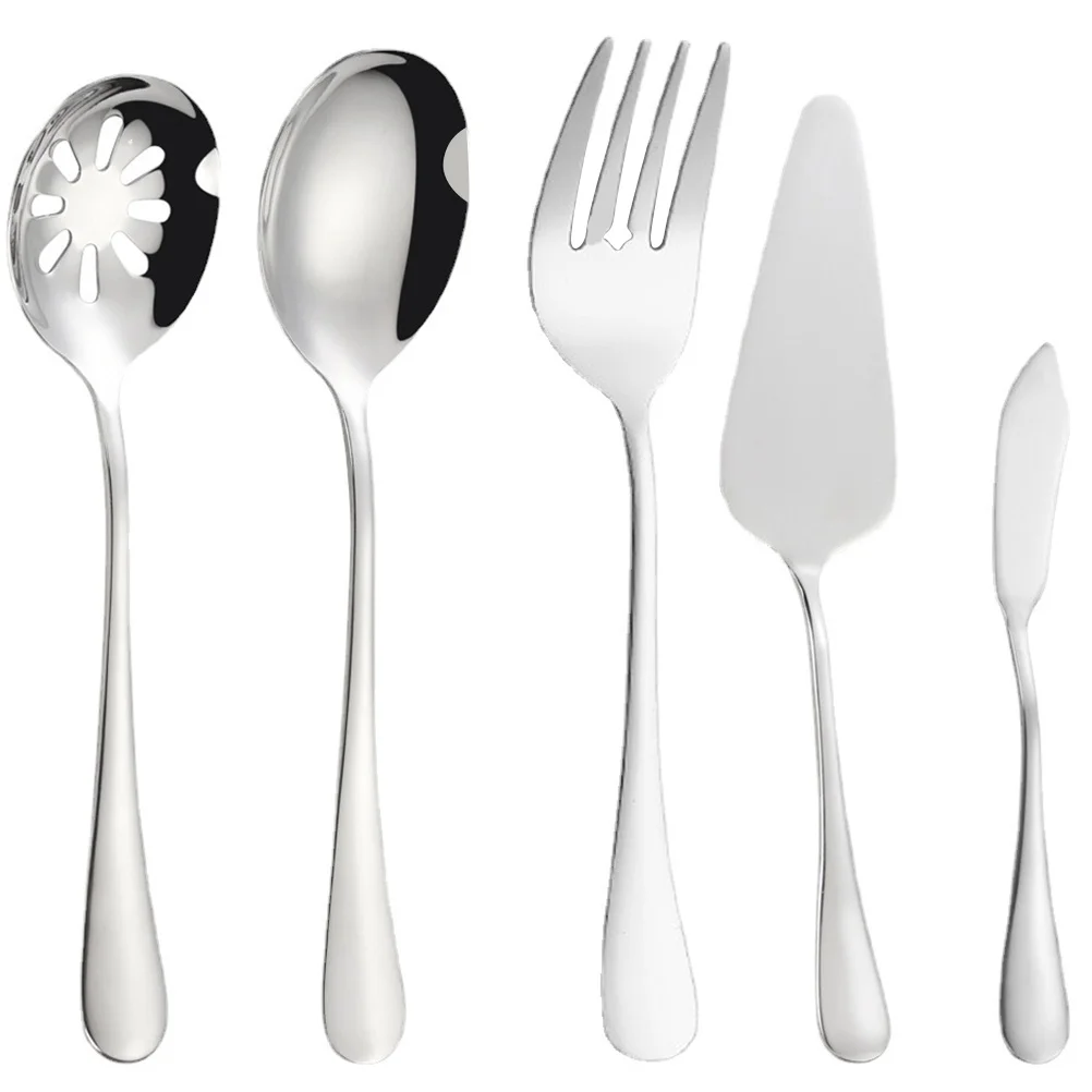 5pcs Camping Home Stainless Steel Dinnerware Reusable Utensils Set Stainless Steel Cutlery Portable Utensils Set
5pcs Camping Home Stainless Steel Dinnerware Reusable Utensils Set Stainless Steel Cutlery Portable Utensils Set