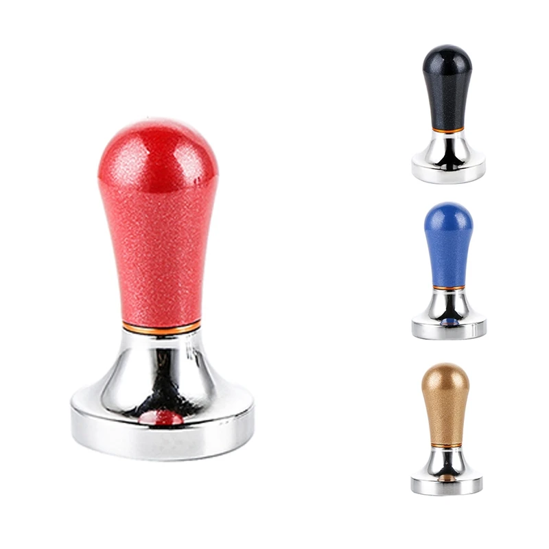 57.5MM Barista Tools Coffee Powder Hammer Stainless Steel Coffee Tamper Accessories Flat Espresso Coffee Tamper
57.5MM Barista Tools Coffee Powder Hammer Stainless Steel Coffee Tamper Accessories Flat Espresso Coffee Tamper