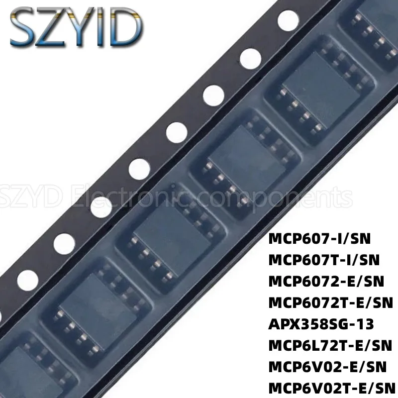 100PCS SOP8 MCP607-I/SN MCP607T-I/SN MCP6072-E/SN MCP6072T-E/SN APX358SG-13 MCP6L72T-E/SN MCP6V02-E/SN MCP6V02T-E/SN
100PCS SOP8 MCP607-I/SN MCP607T-I/SN MCP6072-E/SN MCP6072T-E/SN APX358SG-13 MCP6L72T-E/SN MCP6V02-E/SN MCP6V02T-E/SN