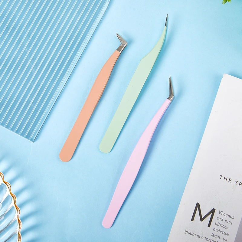 1 Pcs Eyelash Tweezers Extension Stainless Steel Superhard Tweezers With Fiber Tips High Precision Anti-Static Tweezers
1 Pcs Eyelash Tweezers Extension Stainless Steel Superhard Tweezers With Fiber Tips High Precision Anti-Static Tweezers