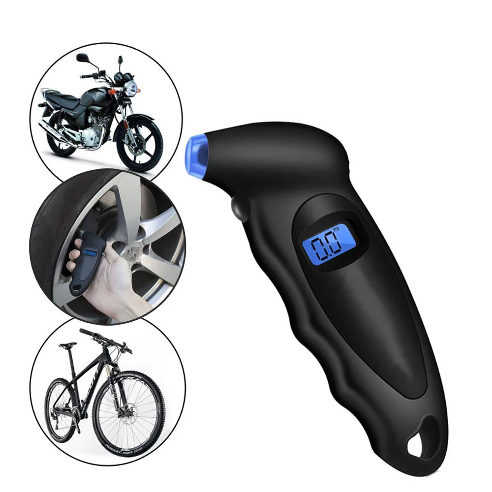 K40 150 PSI Digital Car Tire Tyre Air Pressure Gauge Meter LCD Display Manometer Barometers Tester for Car Truck Motorcycle Bike
K40 150 PSI Digital Car Tire Tyre Air Pressure Gauge Meter LCD Display Manometer Barometers Tester for Car Truck Motorcycle Bike