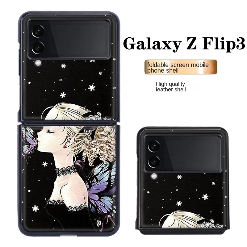 Подходит для Samsung Z Flip3 5g женский чехол мобильный телефон версия Galaxy Z Flip3 складной экран с рисунком принцессы чехол для портрета
Подходит для Samsung Z Flip3 5g женский чехол мобильный телефон версия Galaxy Z Flip3 складной экран с рисунком принцессы чехол для портрета