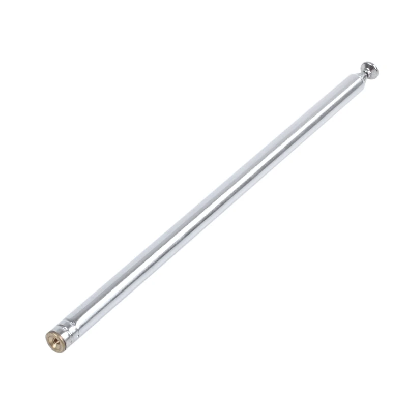 2X 96Cm Length 7 Section Telescoping Stainless Steel AM FM Radio TV Antenna
2X 96Cm Length 7 Section Telescoping Stainless Steel AM FM Radio TV Antenna