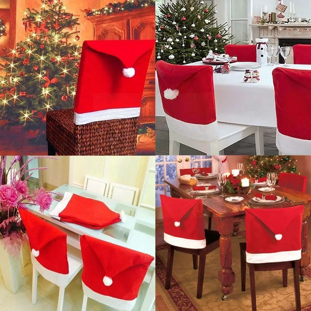 1pc Non-woven Chair Cover Christmas Decoration For Home Table Dinner Chair Back Decor New Year Party Supplies Xmas C9b4 
1pc Non-woven Chair Cover Christmas Decoration For Home Table Dinner Chair Back Decor New Year Party Supplies Xmas C9b4