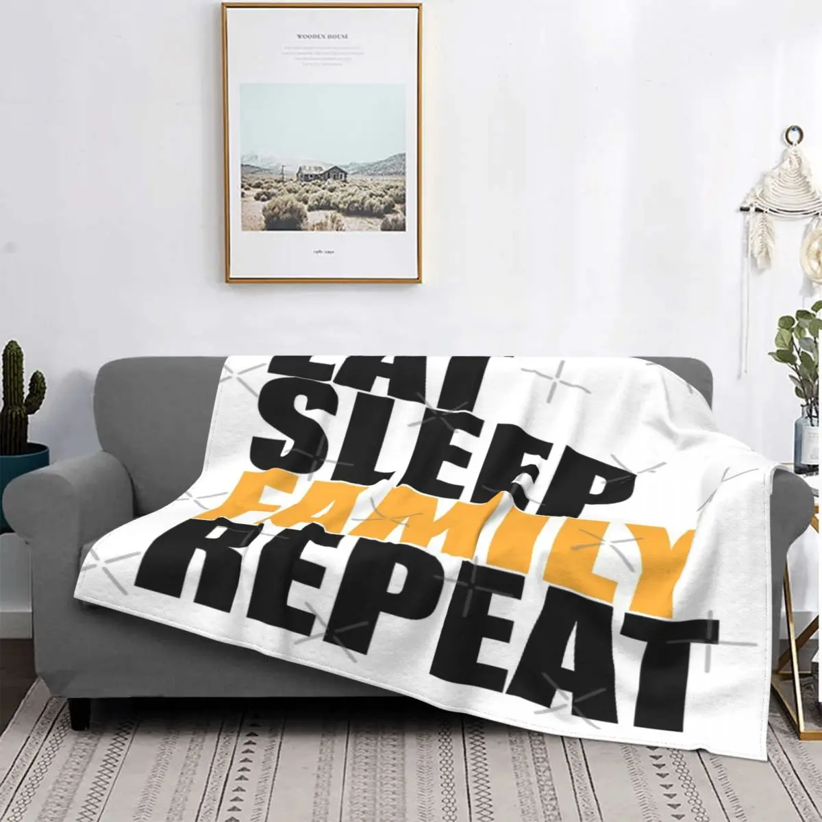 Eat Sleep-Manta para la Family, para la cama a cuadros colcha, manta de playa, manta de muselina, ropa de cama de algodón
Eat Sleep-Manta para la Family, para la cama a cuadros colcha, manta de playa, manta de muselina, ropa de cama de algodón