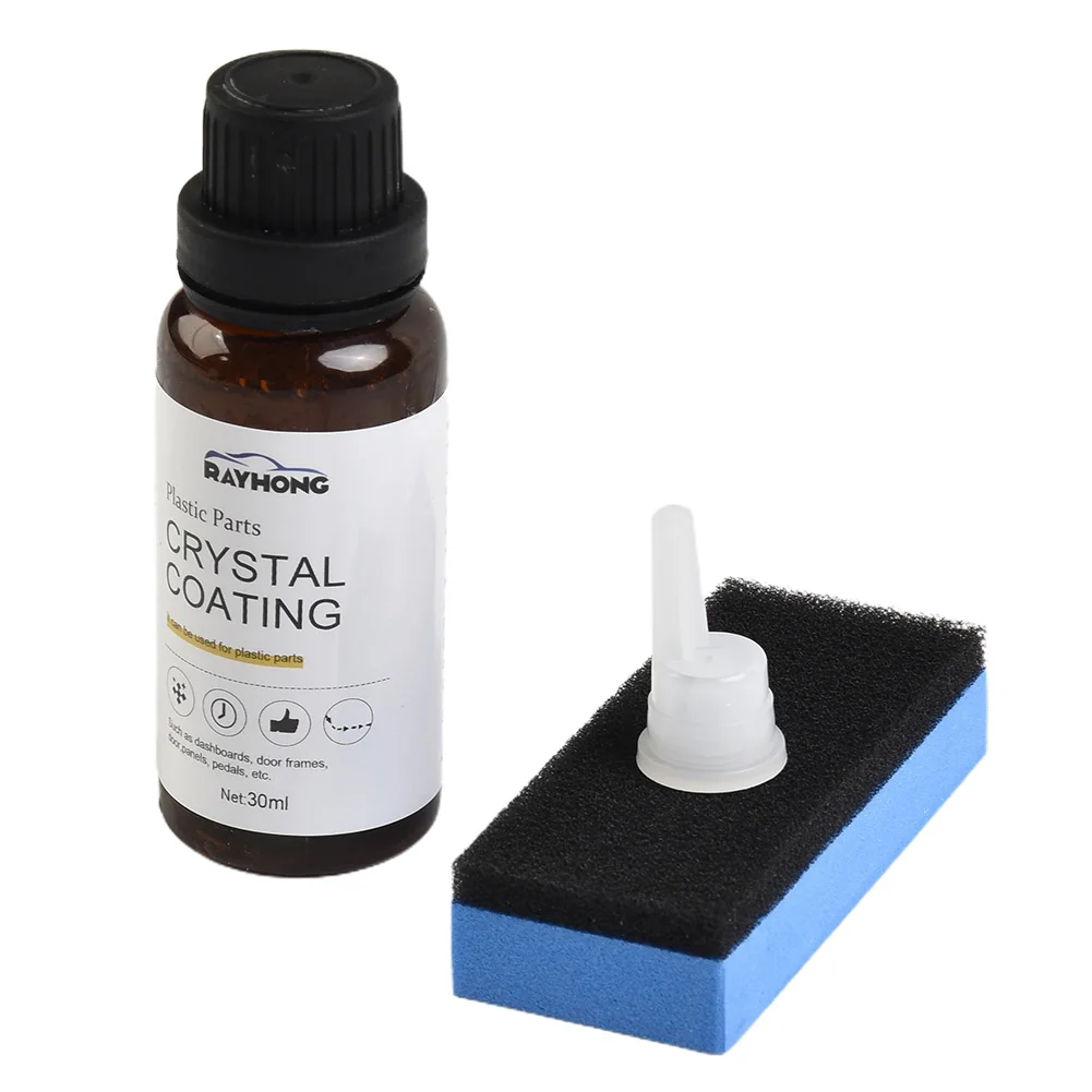Cleaning Tool Crystal Coating Plastics Parts 1 Set 30ml Brand New Car Trim Restorer Disperse Rain High Quality
Cleaning Tool Crystal Coating Plastics Parts 1 Set 30ml Brand New Car Trim Restorer Disperse Rain High Quality