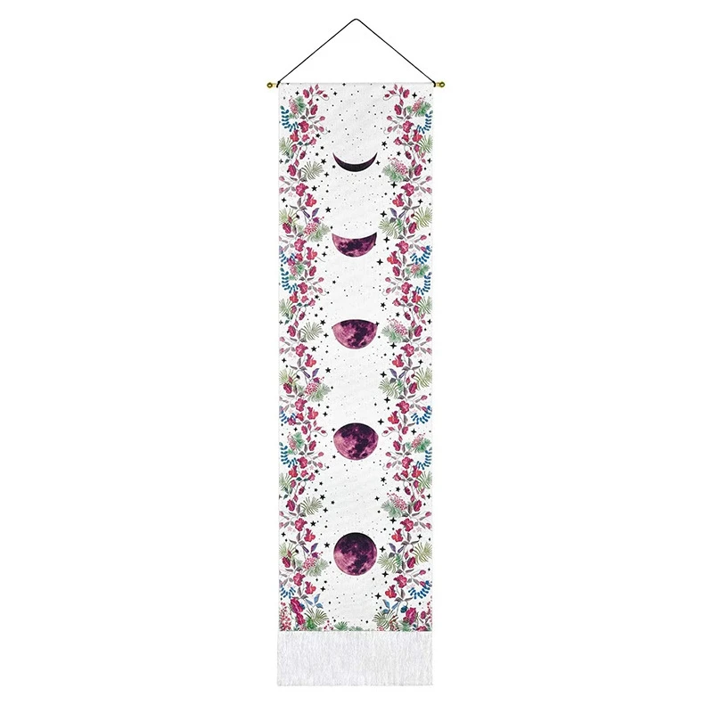 1Set Vertical Tapestry Flowers and Moon Narrow Tapestry Wall Hanging Long for Home Bedroom Living Room
1Set Vertical Tapestry Flowers and Moon Narrow Tapestry Wall Hanging Long for Home Bedroom Living Room