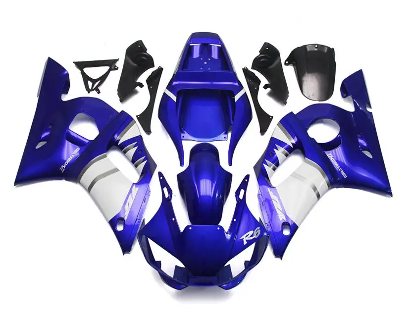 Style New ABS Motorcycle Fairings Kits Fit For YAMAHA YZF- R6 1998 1999 2000 2001 2002 98 99 00 01 02 Bodywork Set White Blue
Style New ABS Motorcycle Fairings Kits Fit For YAMAHA YZF- R6 1998 1999 2000 2001 2002 98 99 00 01 02 Bodywork Set White Blue