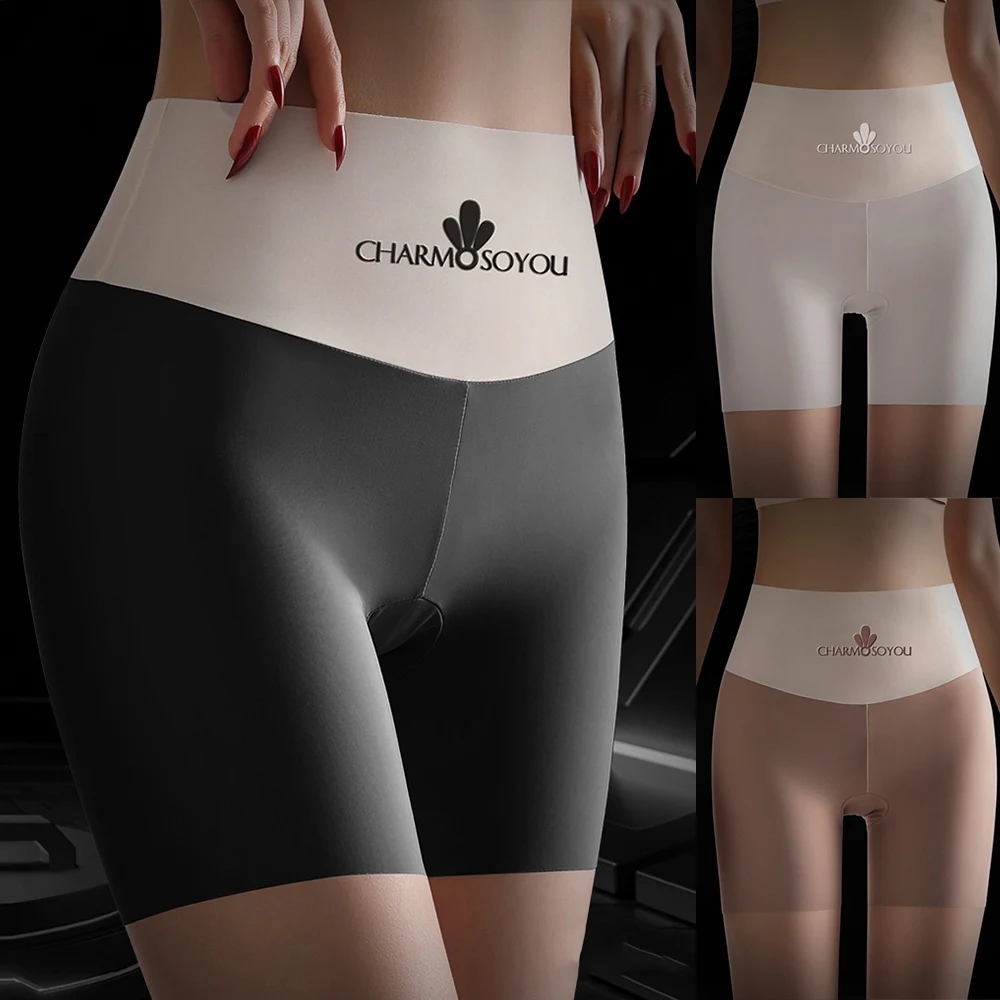 Ice Silk Safety Pants Women High Waist Seamless Shorts Under The Skirt Boxer Panties Solid Hip Lift Pants Breathable Underwear
Ice Silk Safety Pants Women High Waist Seamless Shorts Under The Skirt Boxer Panties Solid Hip Lift Pants Breathable Underwear