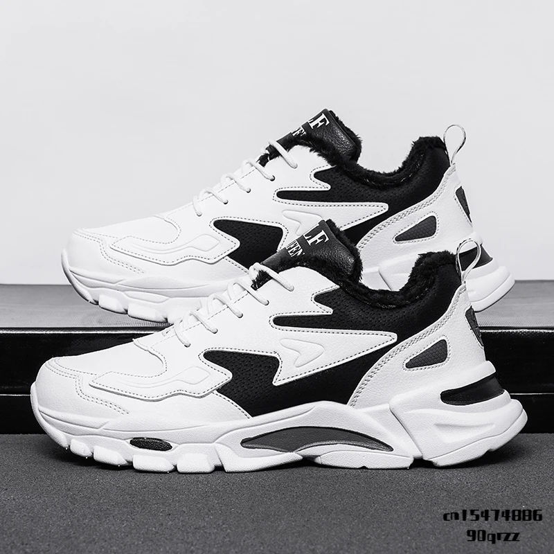 New Arrivals Winter Men Running Shoes Fashion Plush Non-slip Couple Sneakers Outdoor Trend Lace-up Footwear Comfort Hard-wearing
New Arrivals Winter Men Running Shoes Fashion Plush Non-slip Couple Sneakers Outdoor Trend Lace-up Footwear Comfort Hard-wearing