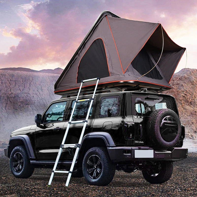 2-3 persons outdoor waterproof camping hard shell truck SUV car roof top tent 
2-3 persons outdoor waterproof camping hard shell truck SUV car roof top tent