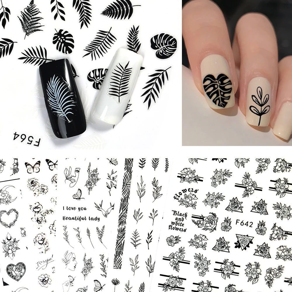 2-8 Nail Art Stickers Set Black Butterfly Bear Full of Love English Letters Lace Multicolor Flower Nail Art Decoration Nail Art
2-8 Nail Art Stickers Set Black Butterfly Bear Full of Love English Letters Lace Multicolor Flower Nail Art Decoration Nail Art