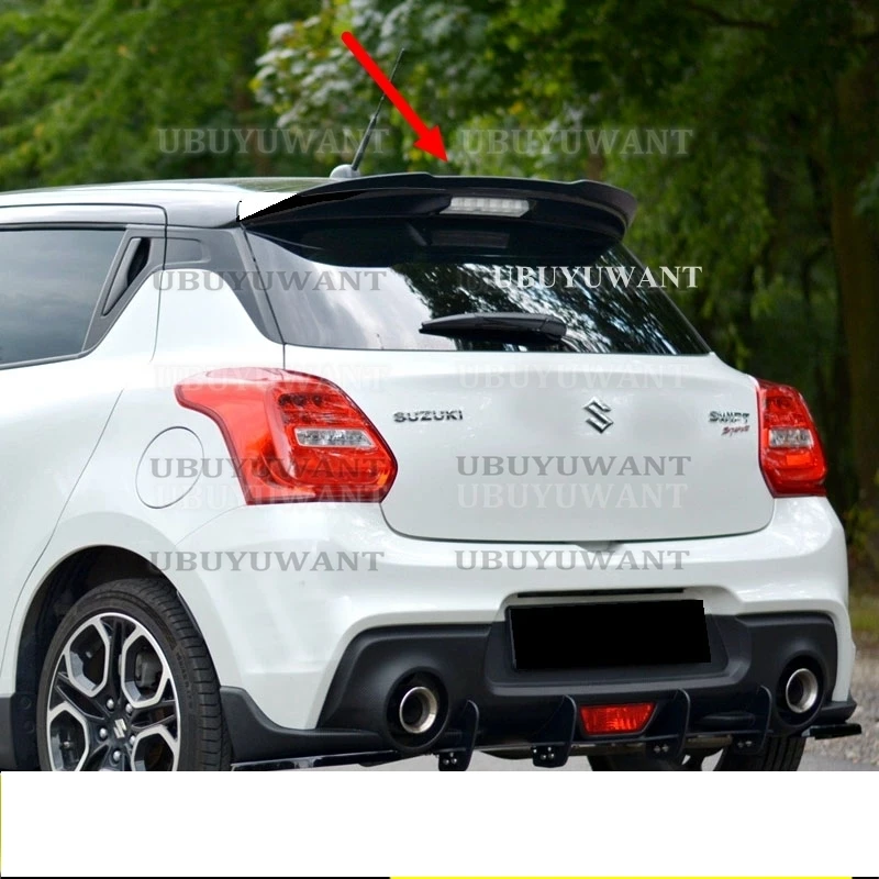 Car REAR WING SPOILER For SUZUKI SWIFT 6 SPORT 2018 2019 2020 2021 2022 ABS Plastic Glossy Black Roof Wing Hatchback Spoiler Lip
Car REAR WING SPOILER For SUZUKI SWIFT 6 SPORT 2018 2019 2020 2021 2022 ABS Plastic Glossy Black Roof Wing Hatchback Spoiler Lip