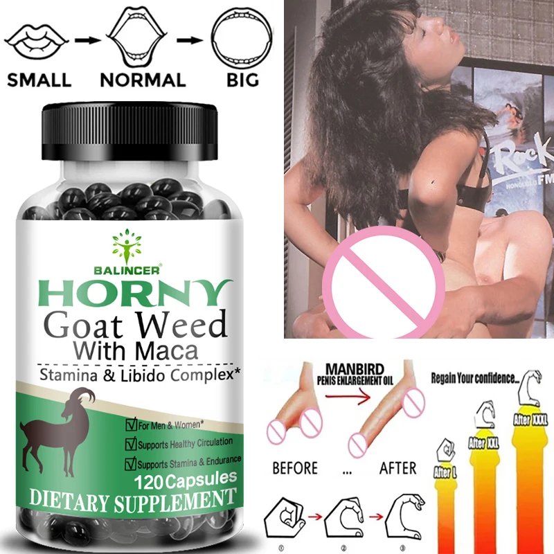 Balincer Horny Goat Weed Volumizer Men's Energy Formula - All Natural Stamina and Reproductive Health,Boost Mood and Performance
Balincer Horny Goat Weed Volumizer Men's Energy Formula - All Natural Stamina and Reproductive Health,Boost Mood and Performance