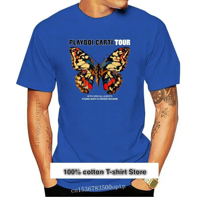 Playboi Carti Tour-camiseta negra, Camiseta de algodón de 100%, Sz, newest de 2017
Playboi Carti Tour-camiseta negra, Camiseta de algodón de 100%, Sz, newest de 2017