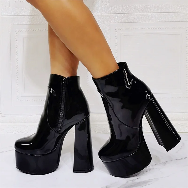 classic punk shoes microfiber leather shoes woman ankle boots autumn winter riding boots high heels pumps platform ankle boots
classic punk shoes microfiber leather shoes woman ankle boots autumn winter riding boots high heels pumps platform ankle boots