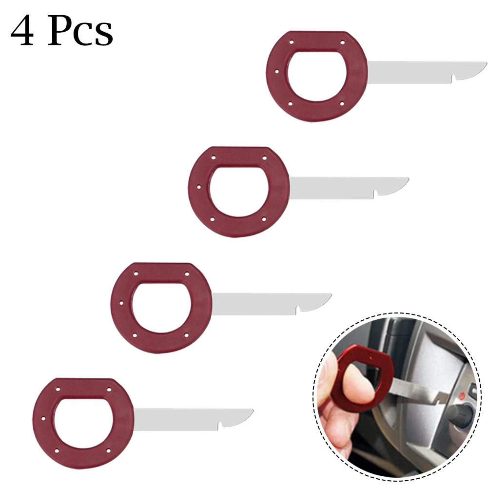 4Pcs Plastic+iron Auto Car CD Player Radio Stereo Release Removal Repair Tools Keys Set Sheet Car Stereo Removal Tool
4Pcs Plastic+iron Auto Car CD Player Radio Stereo Release Removal Repair Tools Keys Set Sheet Car Stereo Removal Tool